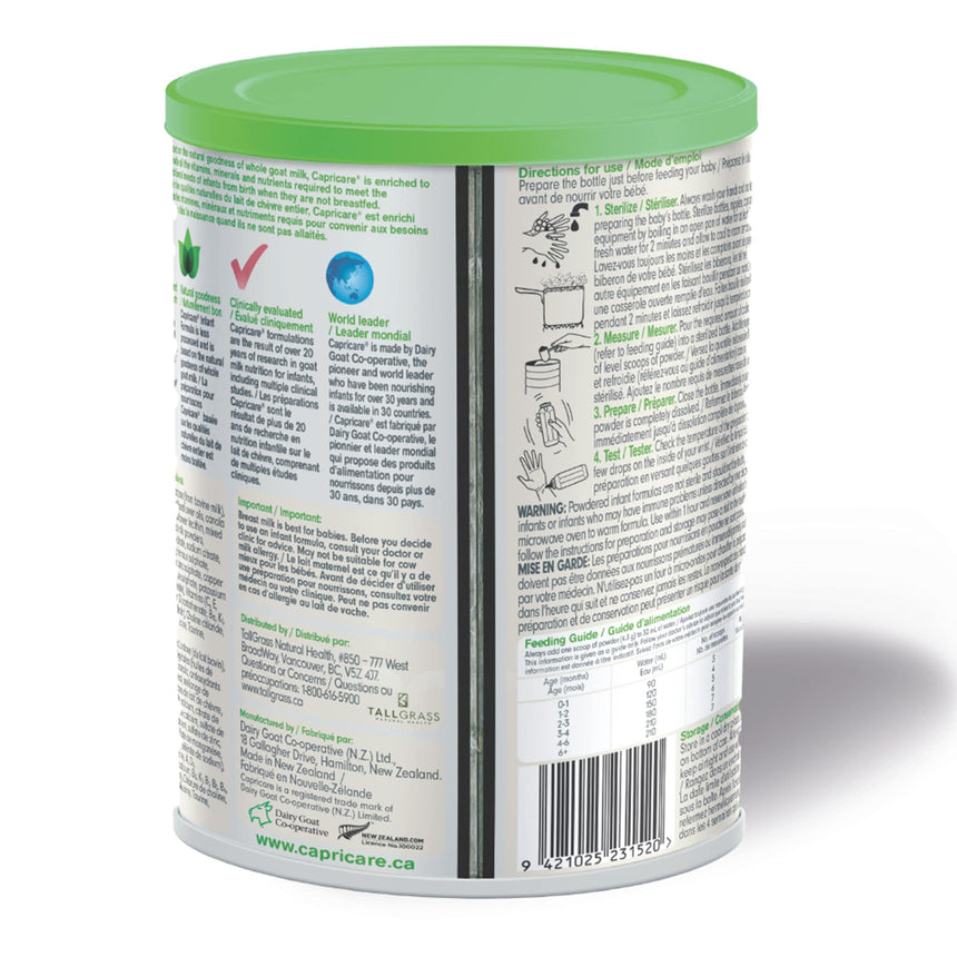 Capricare® Préparation pour nourrissons Stage 1 (0+ mois) 800g-Capricare-CAP-CC1001CS-CLÉMENT