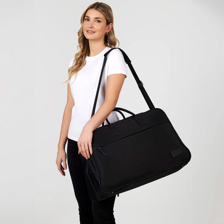 Sac Fourre-Tout Oslo Nylon Recyclé - Noir-Lambert-LBT-OSLOBLKNYL-CLÉMENT