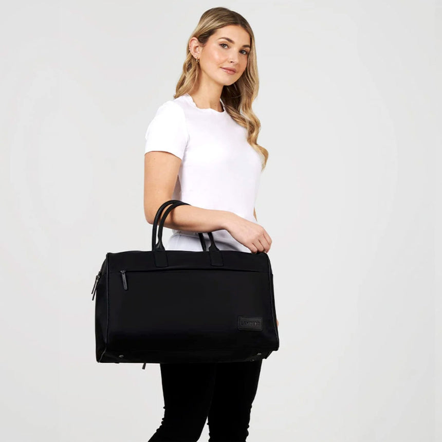 Sac Fourre-Tout London Nylon Recyclé - Noir-Lambert-LBT-LONDONBLKNYL-CLÉMENT