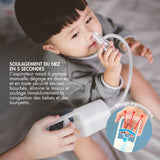 Aspirateur nasal à pompe manuelle CHIBOJI-Clement - Equipement-CBJ-CBJ119-CLÉMENT