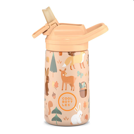 Bouteille 350ml - Amis Forêt-Cool Bottles-CBS-CBKD35WB-CLÉMENT