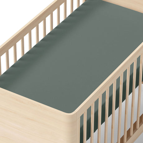 Drap Contour pour Lit de Bébé - Uni Vert Nordik-Coccoli-CC3-DM5507-CLÉMENT
