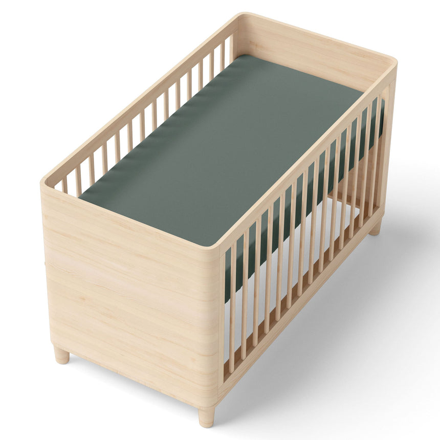 Drap Contour pour Lit de Bébé - Uni Vert Nordik-Coccoli-CC3-DM5507-CLÉMENT