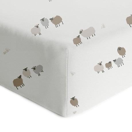 Drap Contour Moutons - Édition Spéciale Laura Lémerveil-Coccoli-CC3-DM5529-110-CLÉMENT