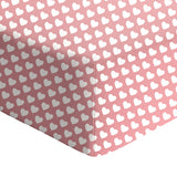 Drap Contour pour Lit de Bébé - Coeurs-Coccoli-CC3-DM6019-CLÉMENT