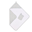 Serviette de Bain à Capuchon et Gant - Lapins-Coccoli-CC3-WT6001-CLÉMENT