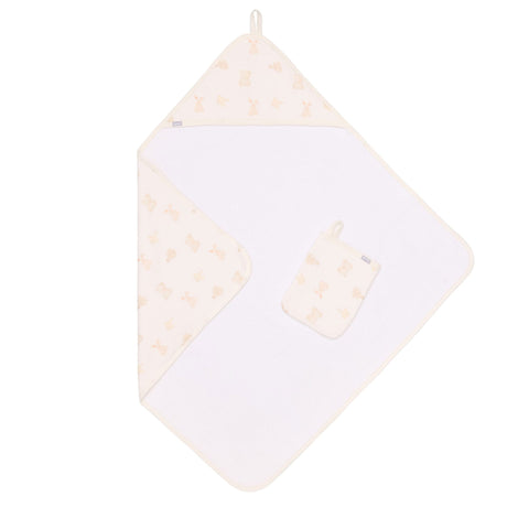 Serviette de Bain à Capuchon et Gant - Peluche-Coccoli-CC3-WT6002-CLÉMENT