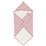 Serviette de Bain à Capuchon et Gant - Coeurs-Coccoli-CC3-WT6019-CLÉMENT