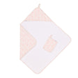 Serviette de Bain à Capuchon et Gant - Fleurs-Coccoli-CC3-WT6022-CLÉMENT