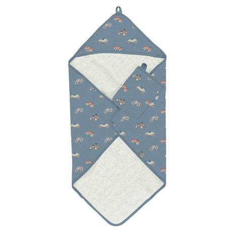 Serviette de Bain à Capuchon et Gant - Voiture-Coccoli-CC3-WT6111-CLÉMENT