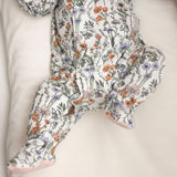 Pyjama Magnétique Fleurs Prématuré -18mois-Colle Colle-CCL-PM60118-CLÉMENT