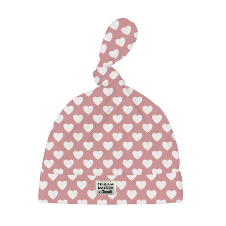 Bonnet À Noeud 3-6m Coeurs-Coccoli-Rose-3-6 m-CCO-BM6019-CLÉMENT