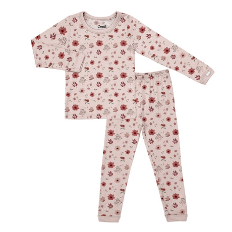 Pyjama Fleurs 2-10ans-Coccoli-Rose-2-CCO-TLM6132-CLÉMENT