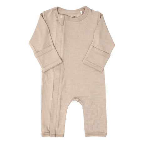 Pyjama Modal Sans Pied 3-24mois-Coccoli-Beige-1 m-CCO-UM4907-CLÉMENT
