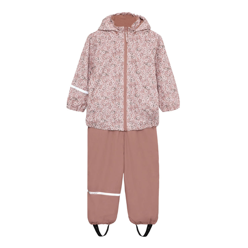 Ensemble PU Imprimé Fleurs 2-10ans-CeLaVi-Rose-2-CEL-310527-6051-CLÉMENT