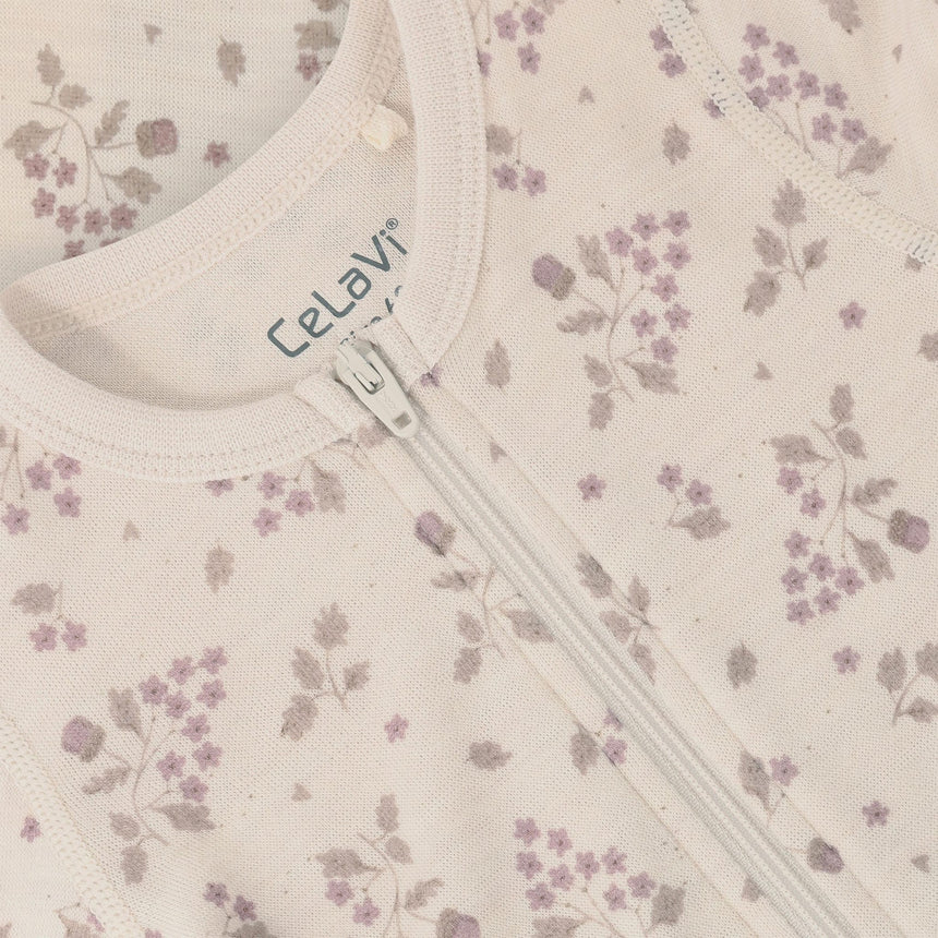 Pyjama Mérinos Fleurs 0-12mois-CeLaVi-CEL-330695-6109-CLÉMENT