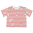 T-shirt Surf Mouettes 3-24mois-Chat Botte-Rouge-3 m-CHI-1264451C-CLÉMENT