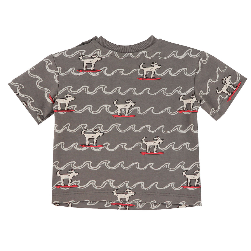 T-shirt Surf Chien 3-24mois-Chat Botte-CHI-1264454C-CHA-CLÉMENT