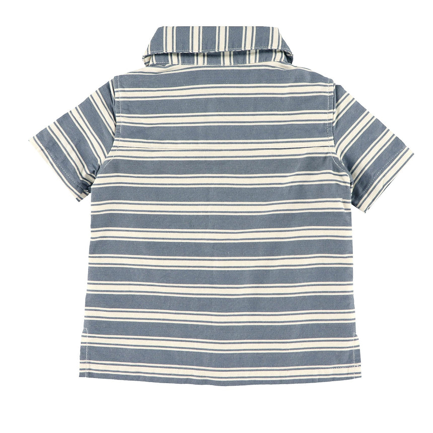 Chemise Surf Rayée 3-24mois-Chat Botte-CHI-1264455C-CLÉMENT