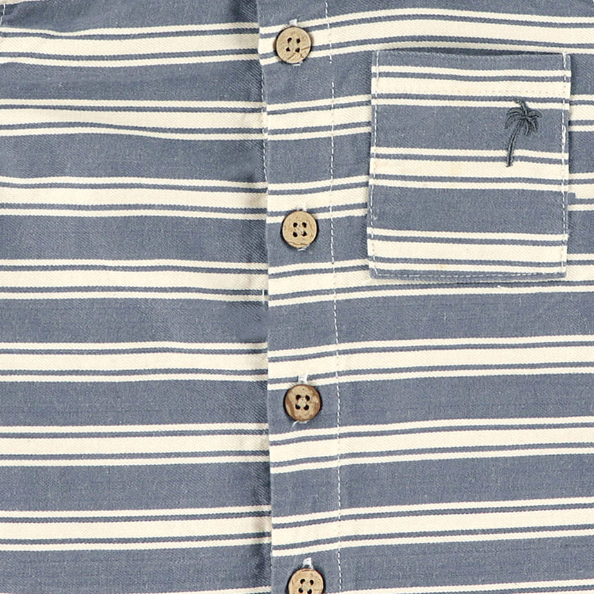 Chemise Surf Rayée 3-24mois-Chat Botte-CHI-1264455C-CLÉMENT