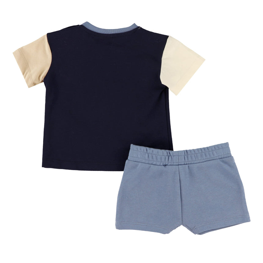 Ensemble Short Surf 3-24mois-Chat Botte-CHI-1264458C-BLE-CLÉMENT