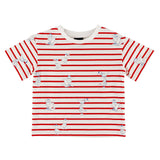 T-shirt Surf Mouettes 2-10ans-Chat Botte-Rouge-2-CHI-1265451C-CLÉMENT