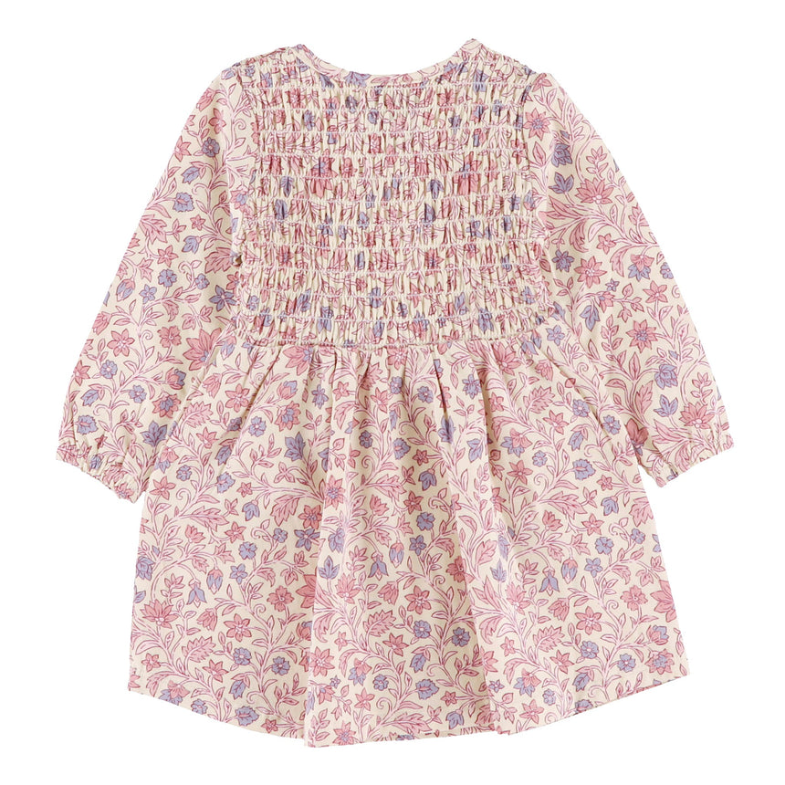 Robe Fleurs Jardin D'amour 3-24mois-Chat Botte-CHI-2261450C-CLÉMENT