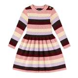 Robe Rayée Jardin D'amour 3-24mois-Chat Botte-Rose-3 m-CHI-2261459C-CLÉMENT