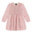 Robe Fleurs Jardin D'amour 2-8ans-Chat Botte-Ivoire-2-CHI-2262450C-CLÉMENT
