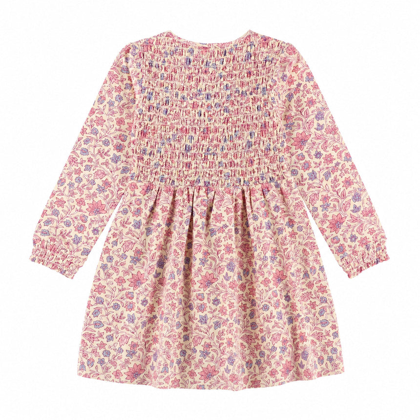 Robe Fleurs Jardin D'amour 2-8ans-Chat Botte-CHI-2262450C-CLÉMENT