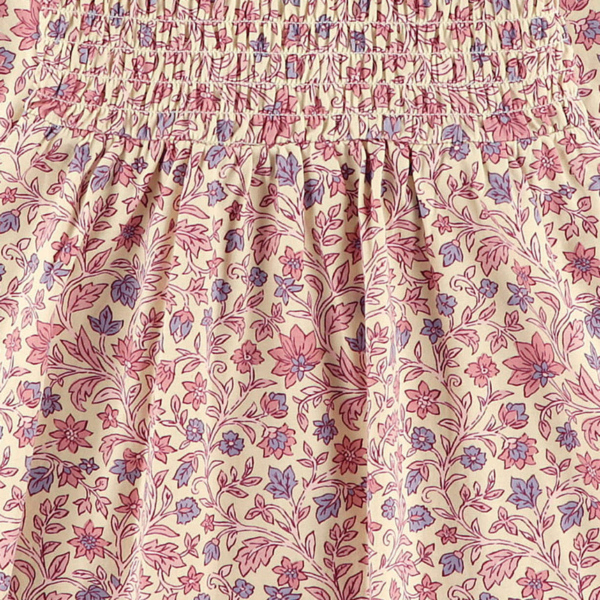 Robe Fleurs Jardin D'amour 2-8ans-Chat Botte-CHI-2262450C-CLÉMENT