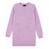 Robe Tricot Jardin D'amour 2-8ans-Chat Botte-Lilas-2-CHI-2262453C-LIL-CLÉMENT