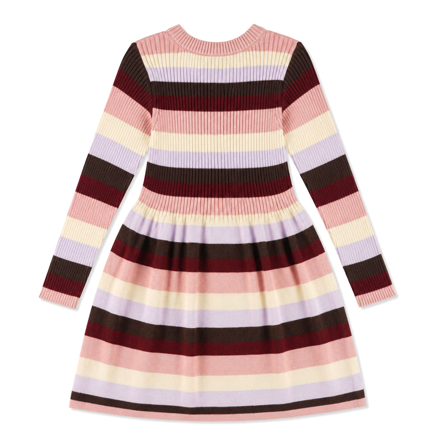 Robe Rayée Jardin D'amour 2-8ans-Chat Botte-CHI-2262459C-CLÉMENT