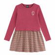 Robe Lapin Jardin D'amour 2-8ans-Chat Botte-Prune-2-CHI-2262462C-PRU-CLÉMENT