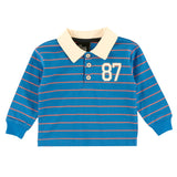 Polo Rayée Recrue 3-24mois-Chat Botte-Bleu-3 m-CHI-2264431C-CLÉMENT