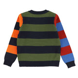 Pull Tricot Rayé Recrue 2-8ans-Chat Botte-CHI-2265428C-CLÉMENT