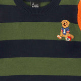 Pull Tricot Rayé Recrue 2-8ans-Chat Botte-CHI-2265428C-CLÉMENT