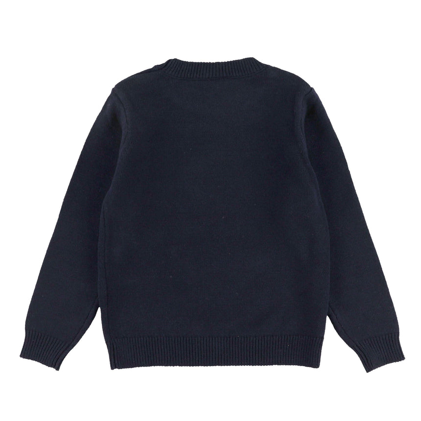 Pull Tricot Chien Recrue 2-8ans-Chat Botte-CHI-2265429C-CLÉMENT