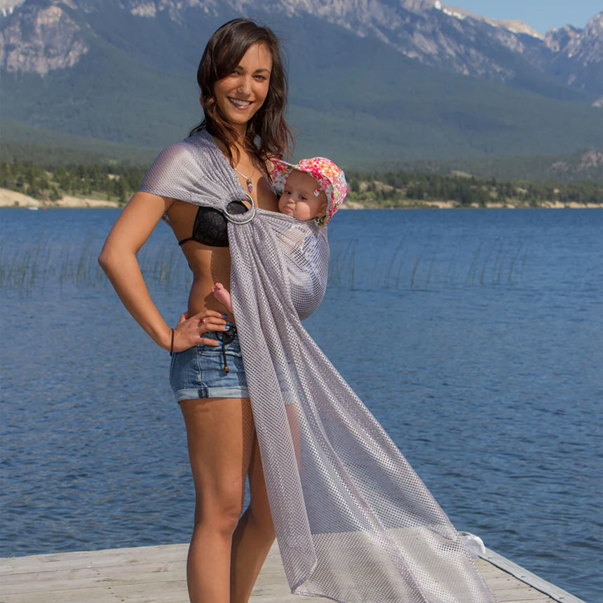 Écharpe Ajustable AIR (Ring-Sling) - Gris-Chimparoo-CHP-CE003-1-GRIS-CLÉMENT