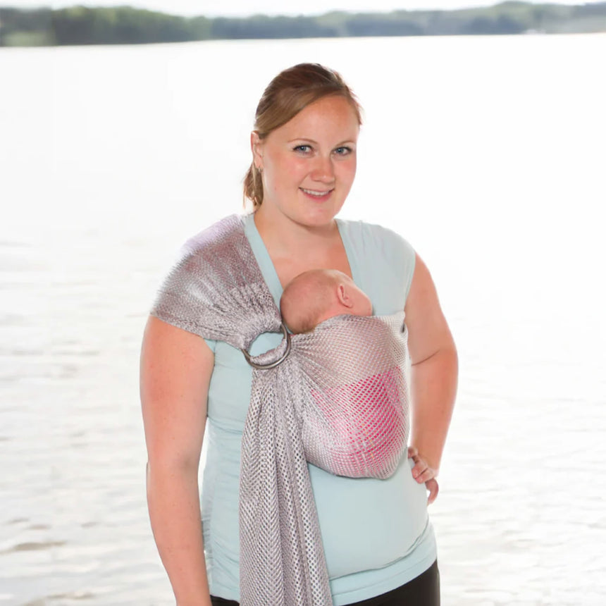Écharpe Ajustable AIR (Ring-Sling) - Gris-Chimparoo-CHP-CE003-1-GRIS-CLÉMENT