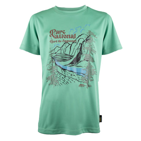 T-shirt Parc National 6-14ans-Chlorophylle-Vert-6-CHY-18911-CLÉMENT
