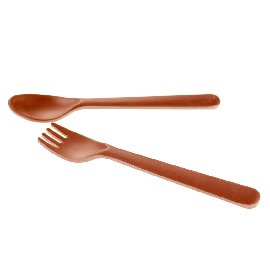 Cuillère et Fourchette en Bambou - Brick-Cink-CIK-SPOONFORKBRI-CLÉMENT
