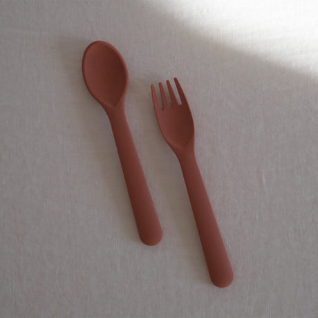 Cuillère et Fourchette en Bambou - Brick-Cink-CIK-SPOONFORKBRI-CLÉMENT