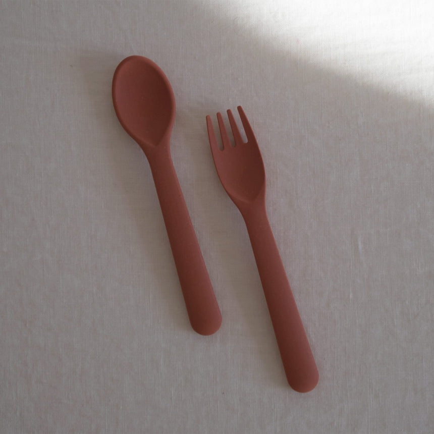 Cuillère et Fourchette en Bambou - Brick-Cink-CIK-SPOONFORKBRI-CLÉMENT
