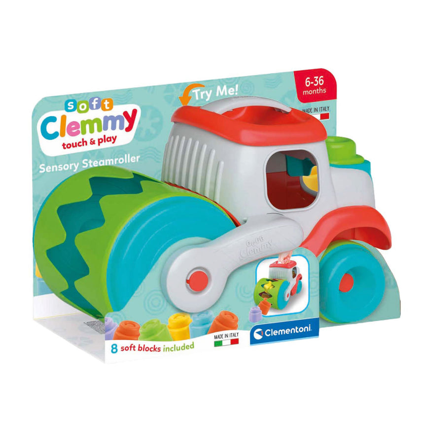 Rouleau Compresseur Clementoni Baby Soft Clemmy-Clementoni-CLM-17495-CLÉMENT
