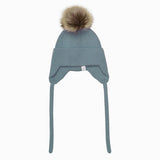 Tuque Tricot Pompon 6-24mois-Color Kids-Bleu-6-12 m-CLO-550480-1-CLÉMENT