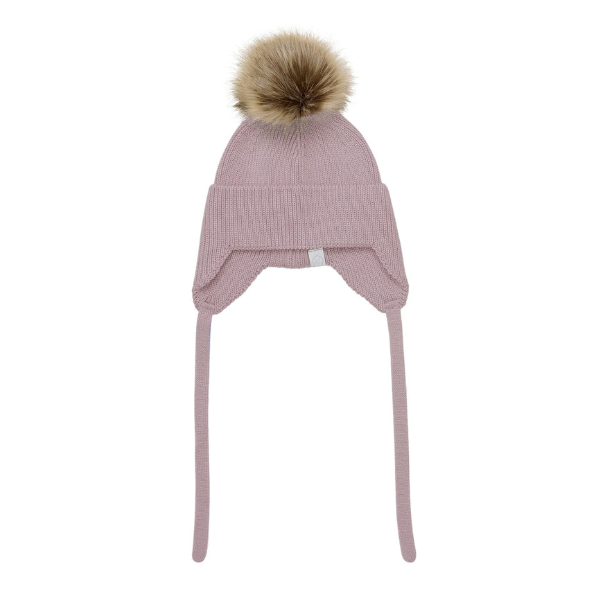 Tuque Tricot Pompon 3-10ans-Color Kids-Rose-3-6 ans-CLO-5504806011-2-CLÉMENT