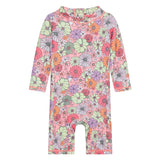 Maillot UV Imprimée Fleurs 9-18mois-Color Kids-Corail-9 m-CLO-720300-5077-CLÉMENT