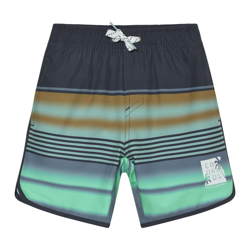 Maillot Short Rayé 4-12ans-Color Kids-Charcoal-4-CLO-720401-2909-CLÉMENT