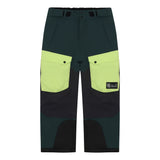 Pantalon Ski Colorblock 4-14ans-Color Kids-Forêt-4-CLO-742769-9150-CLÉMENT